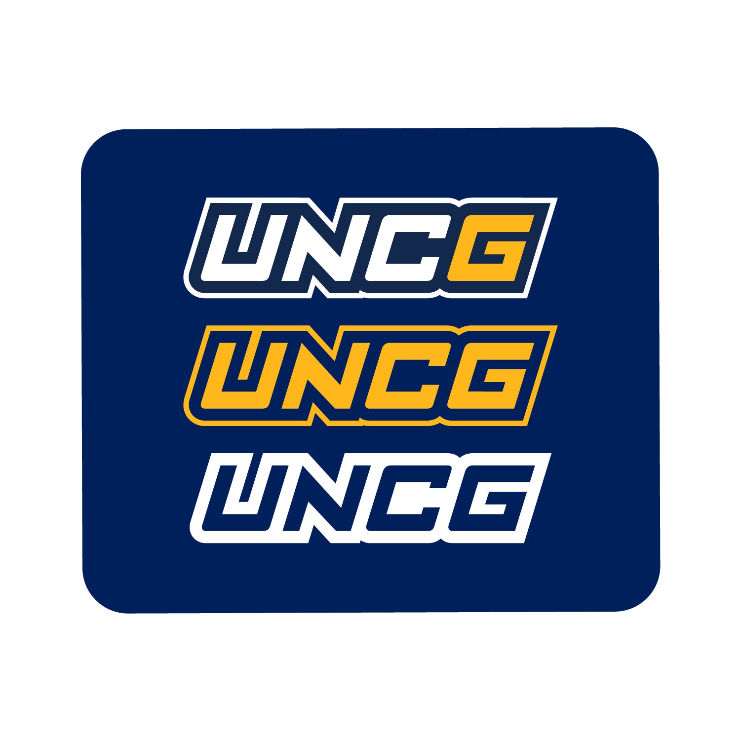 Mouse Pad, Fabric, University of North Carolina at Greensboro