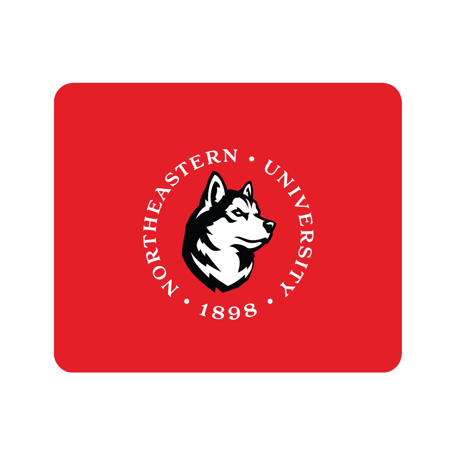 Mouse Pad, Fabric, Northeastern University