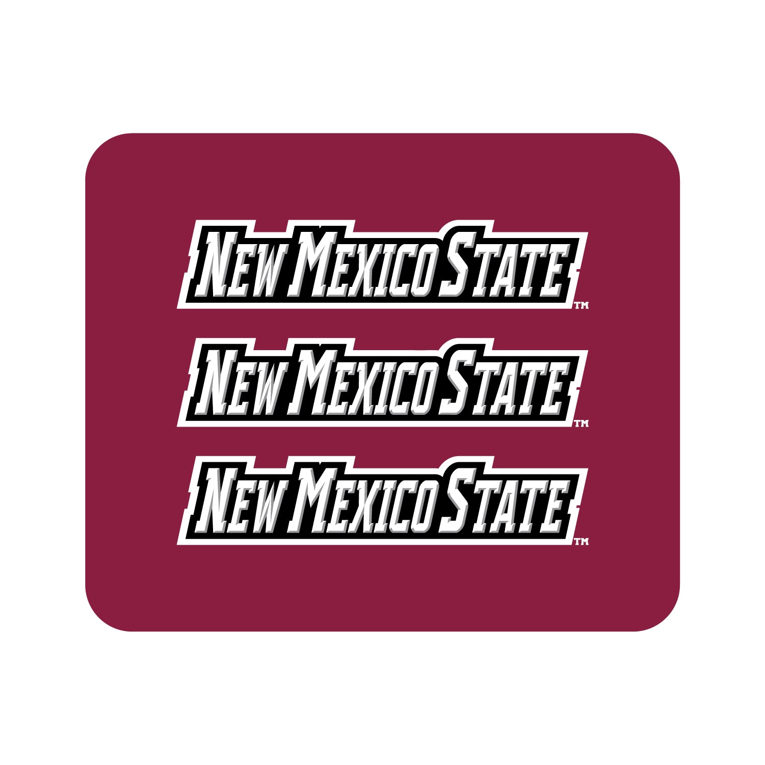 Mouse Pad, Fabric, New Mexico State University