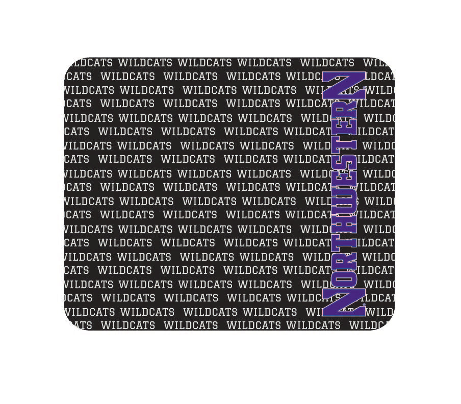 Mouse Pad, Fabric, Northwestern University