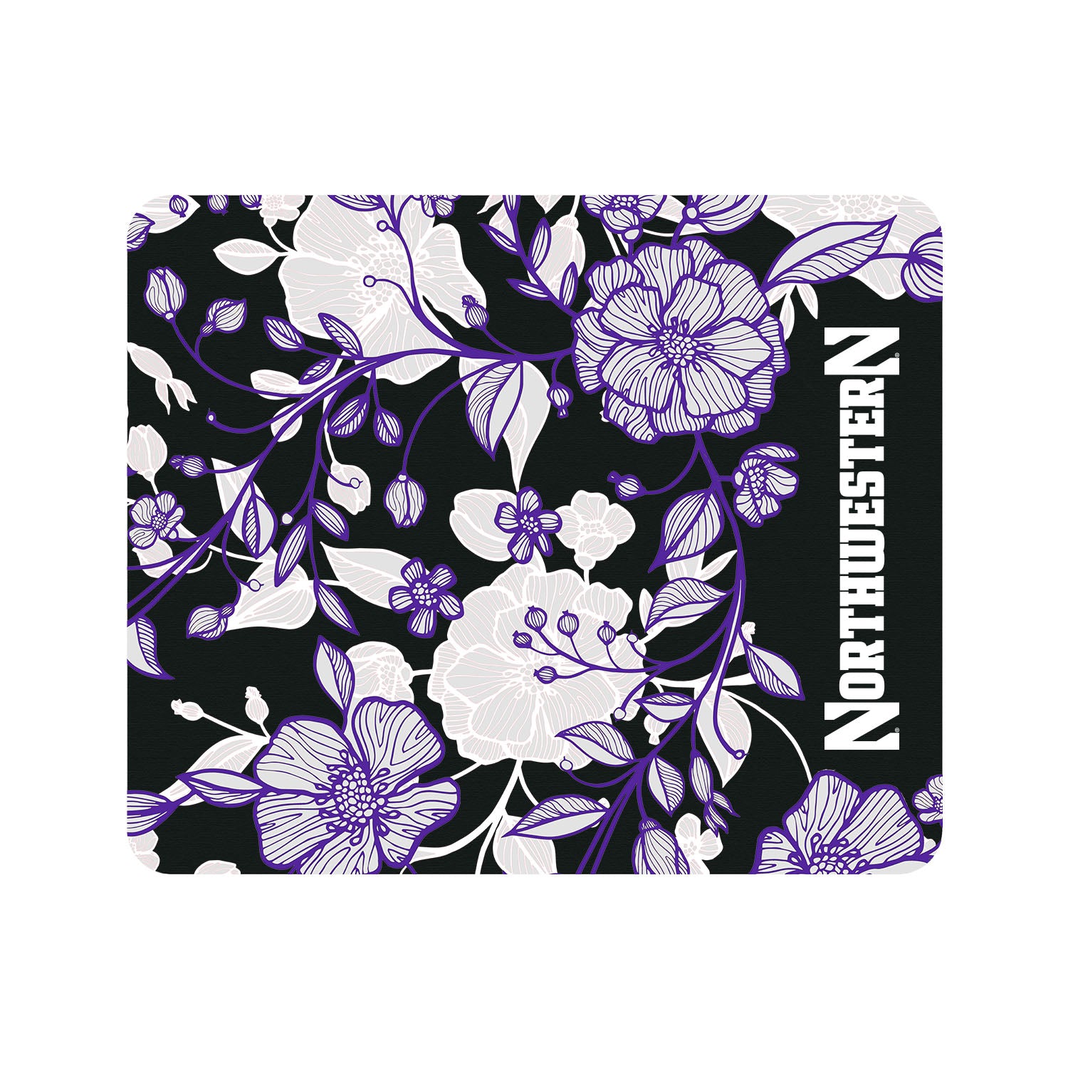 Mouse Pad, Fabric, Northwestern University