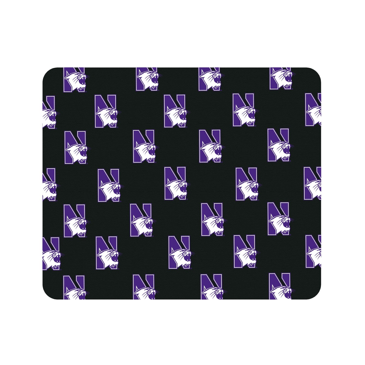 Mouse Pad, Fabric, Northwestern University