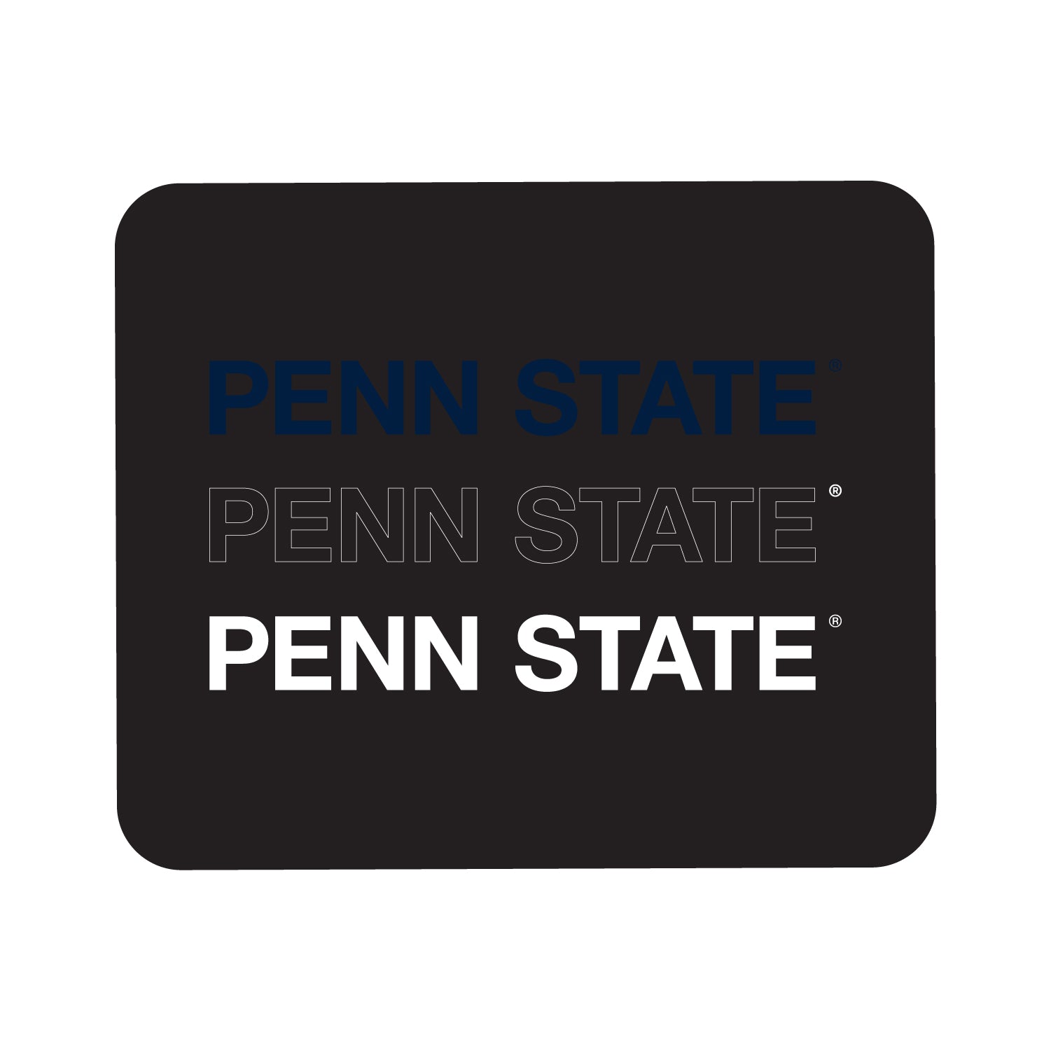 Mouse Pad, Fabric, Penn State University