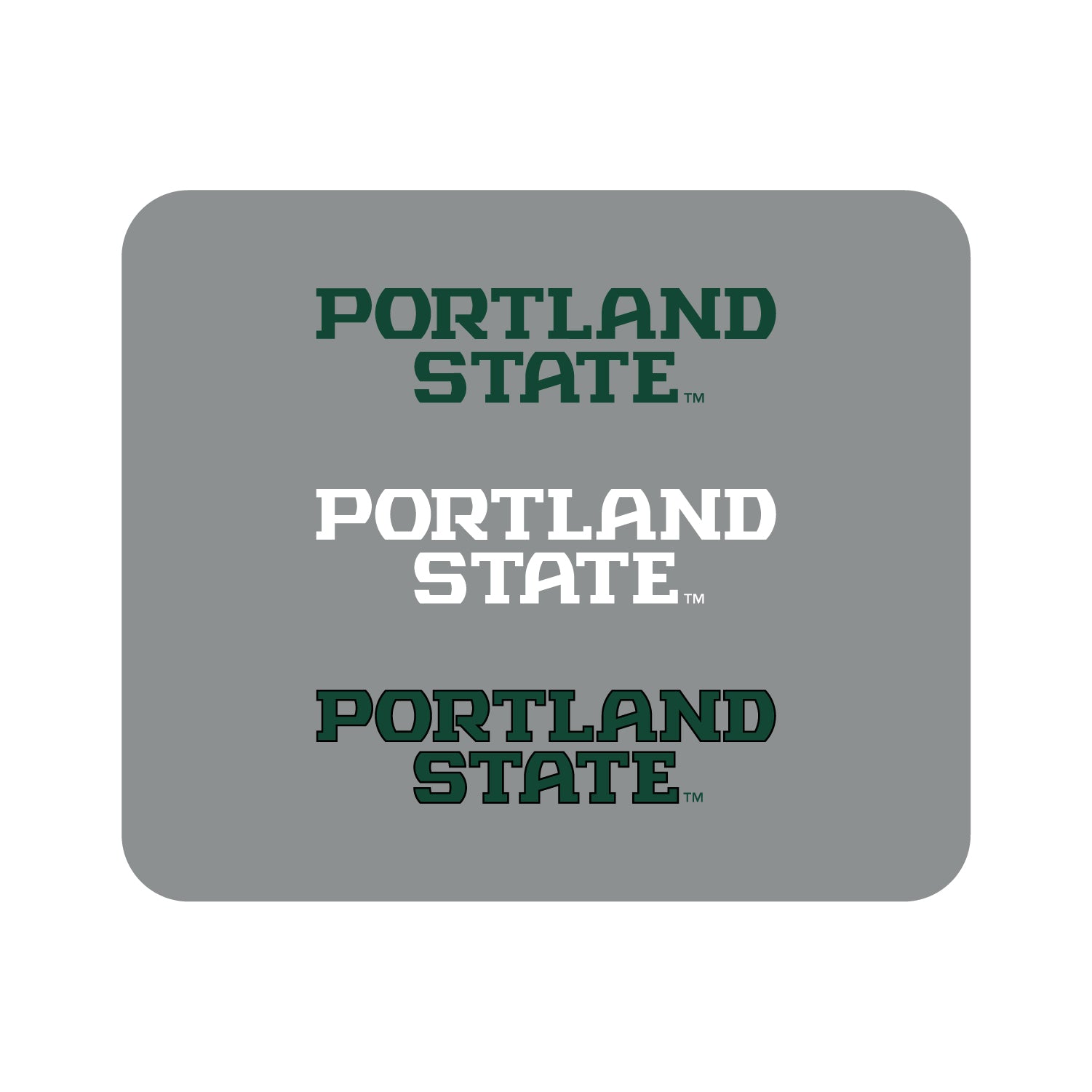 Mouse Pad, Fabric, Portland State University