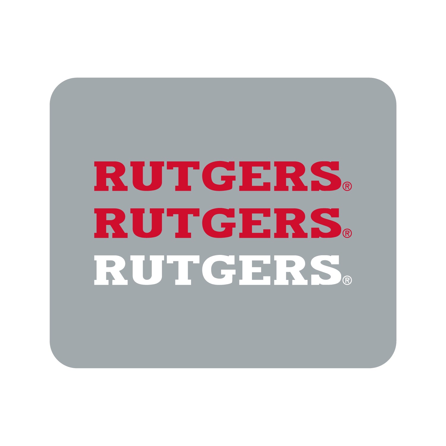 Mouse Pad, Fabric, Rutgers University