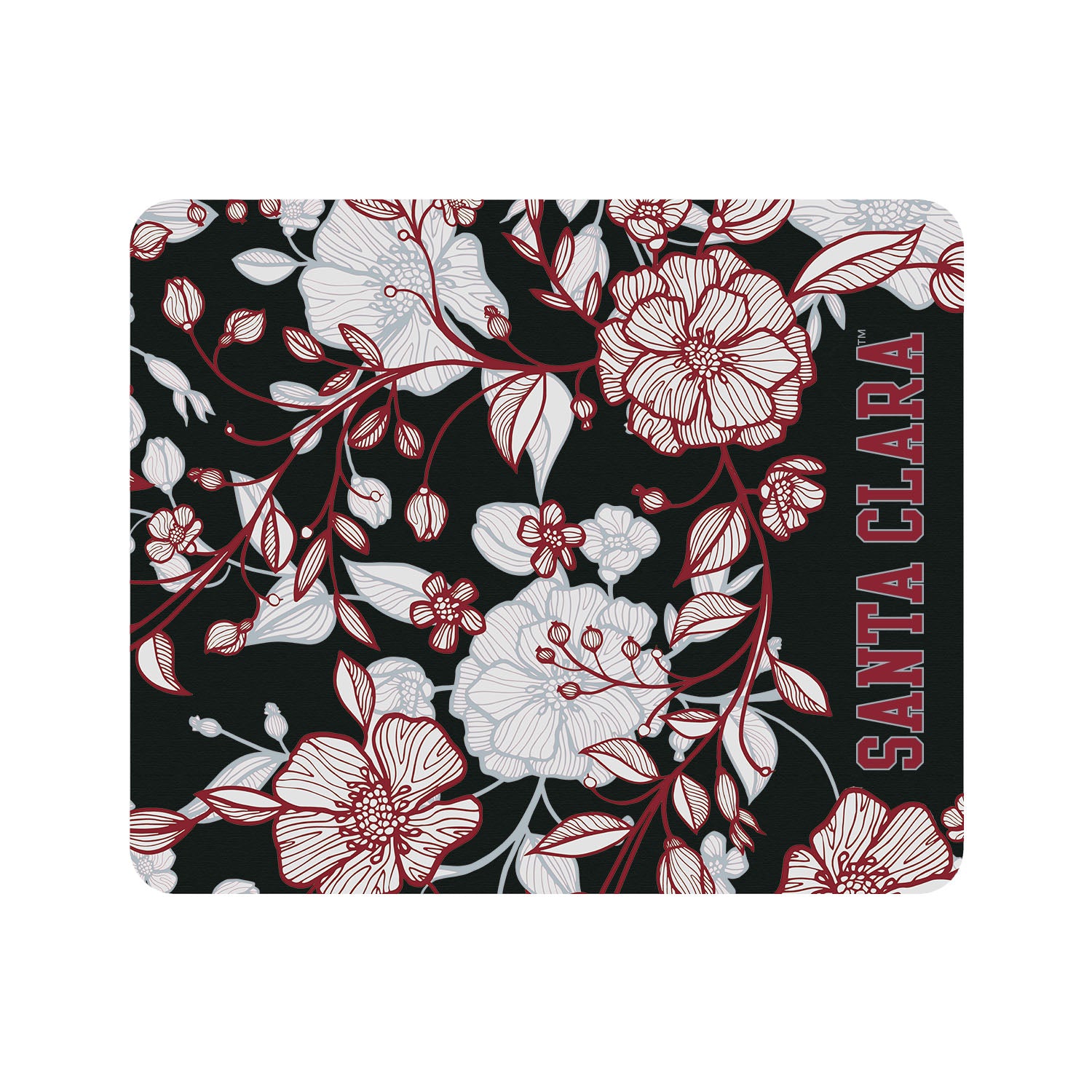 Mouse Pad, Fabric, Santa Clara University