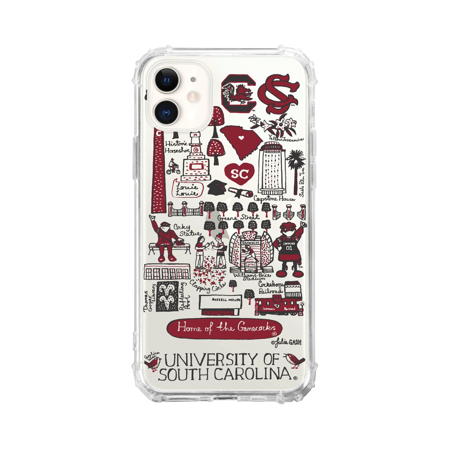 Phone Case, Tough Edge, University of South Carolina