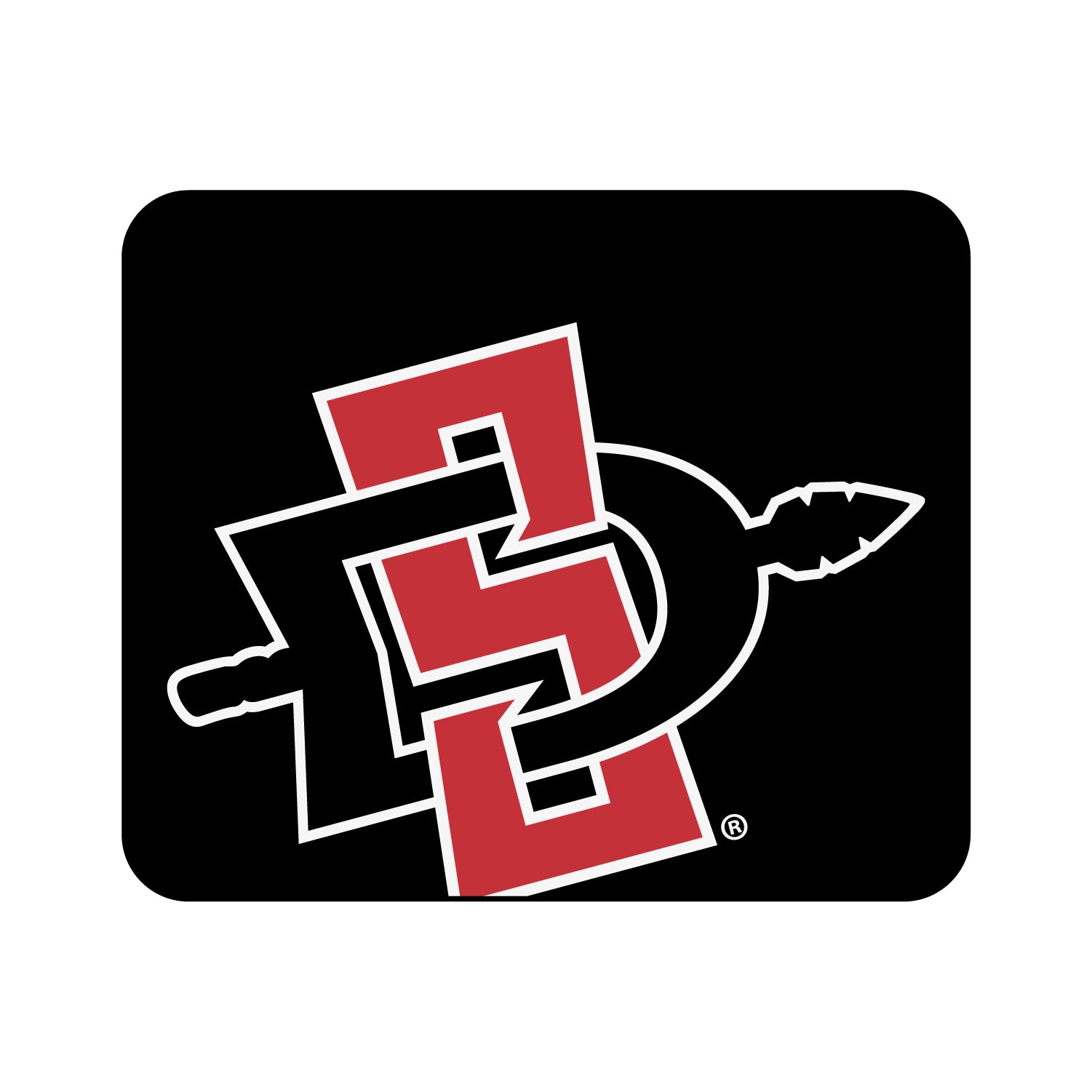 San Diego State University Fabric Mouse Pad | OTM Essentials