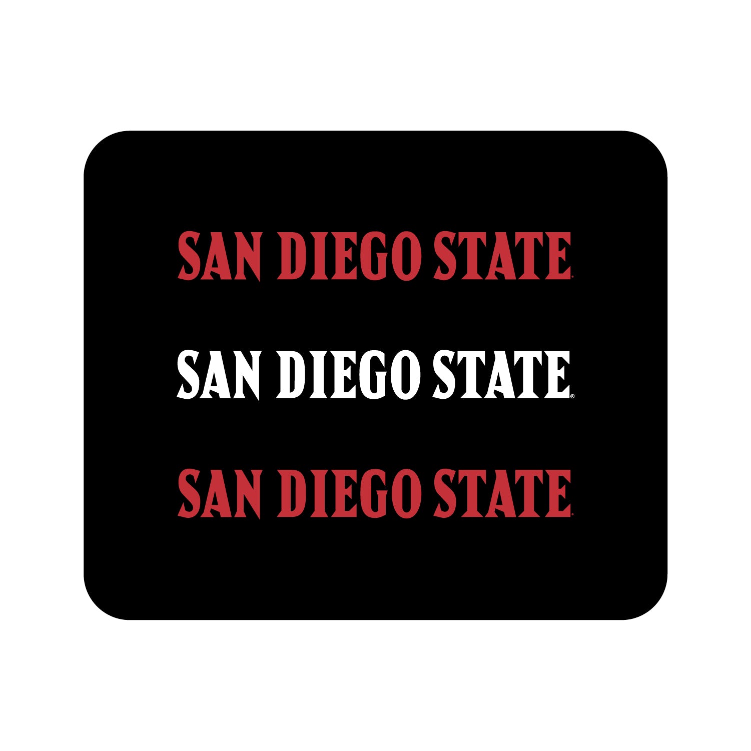 San Diego State University Fabric Mouse Pad | OTM Essentials