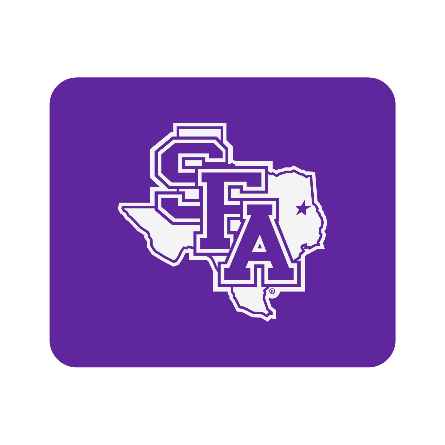 Mouse Pad, Fabric, Stephen F. Austin State University