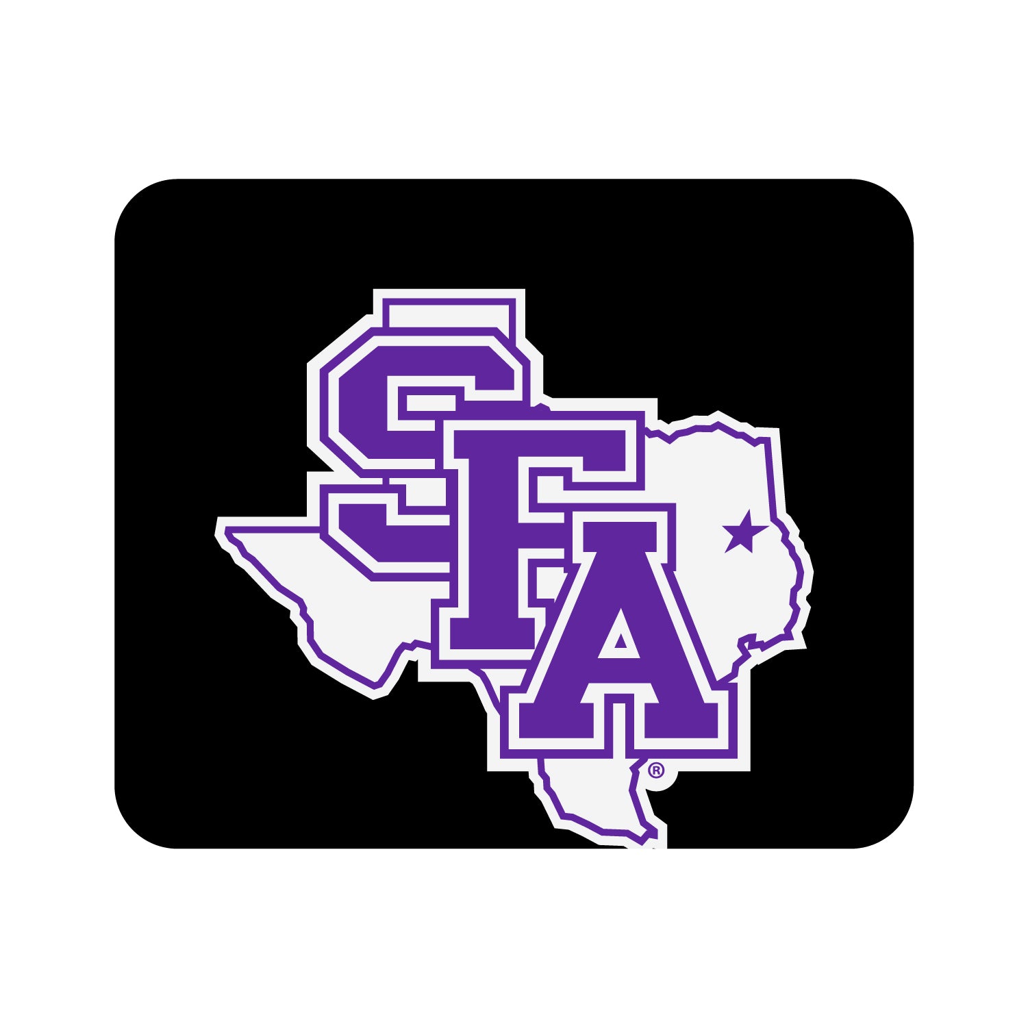 Mouse Pad, Fabric, Stephen F. Austin State University