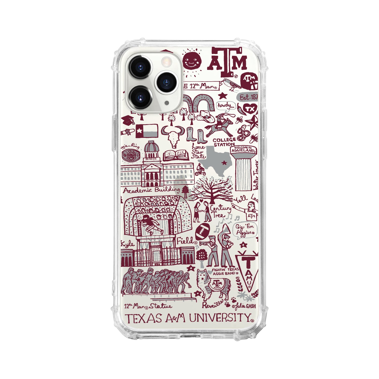 Phone Case, Tough Edge, Texas A&M University