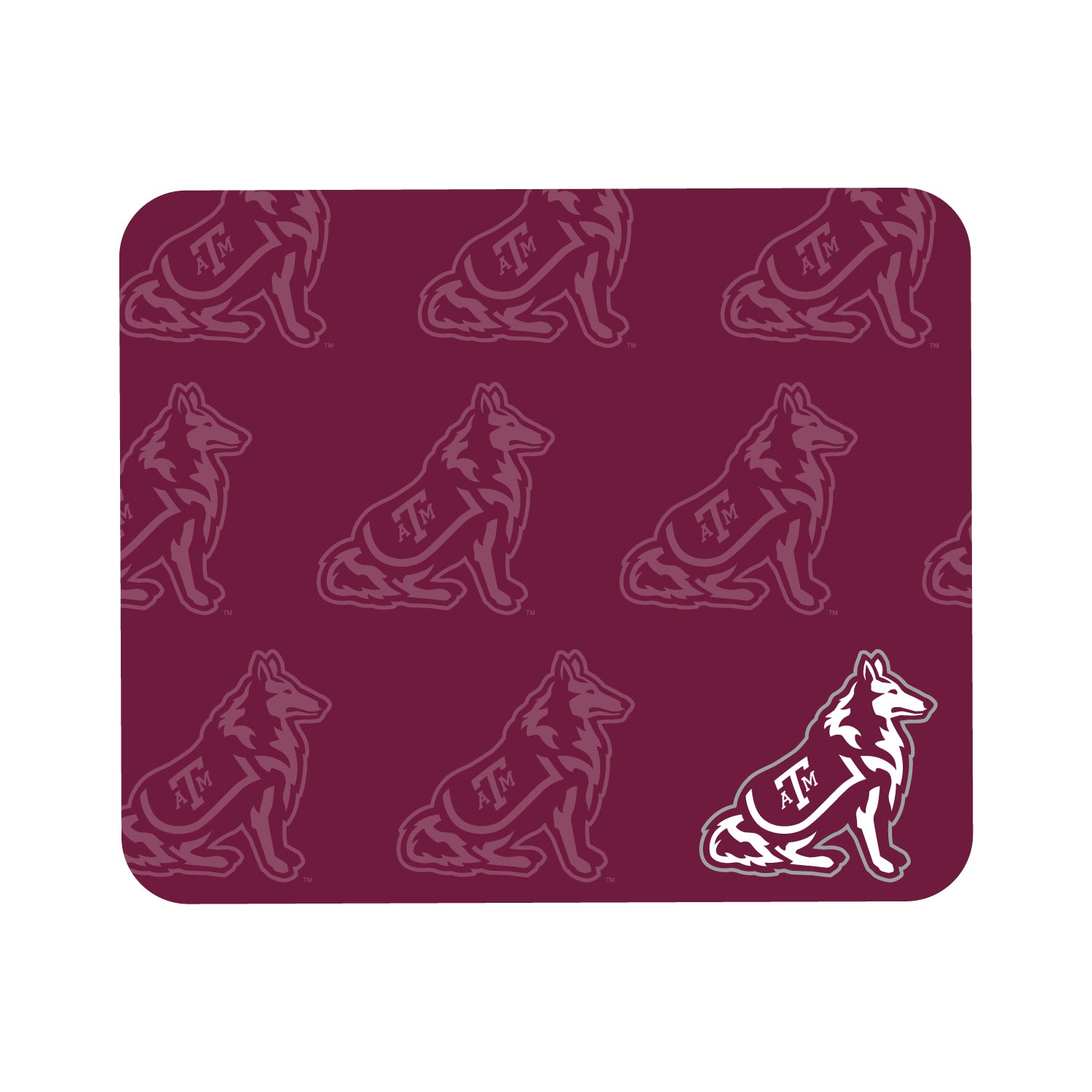 Mouse Pad, Fabric, Texas A&M University