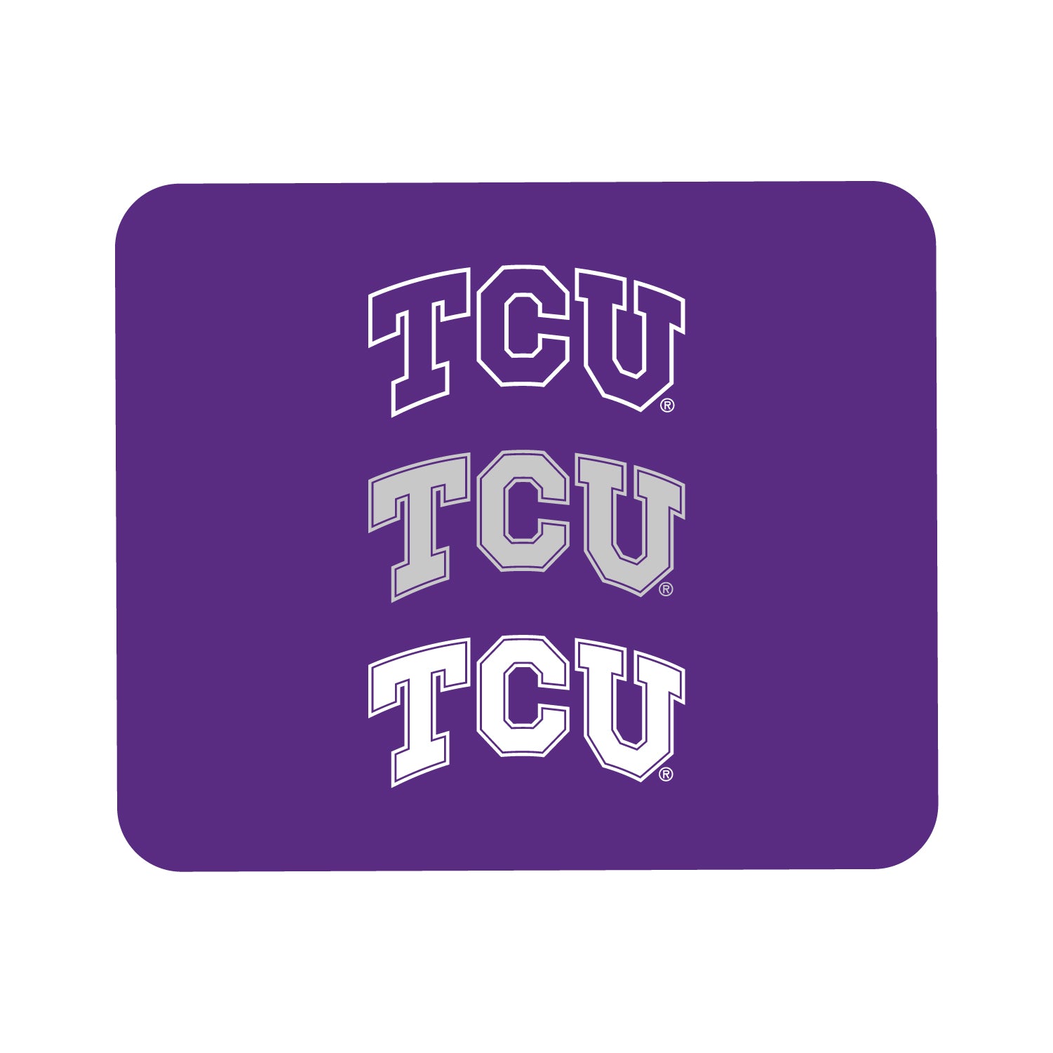 Mouse Pad, Fabric, Texas Christian University