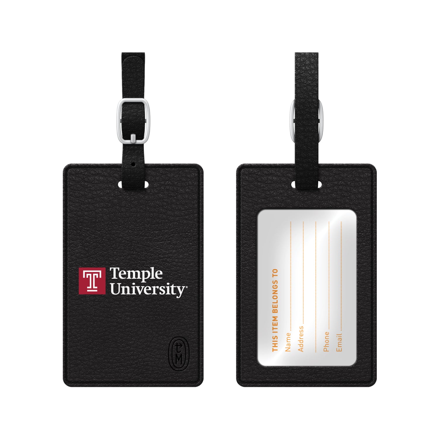 Temple University Luggage Tag | OTM Essentials