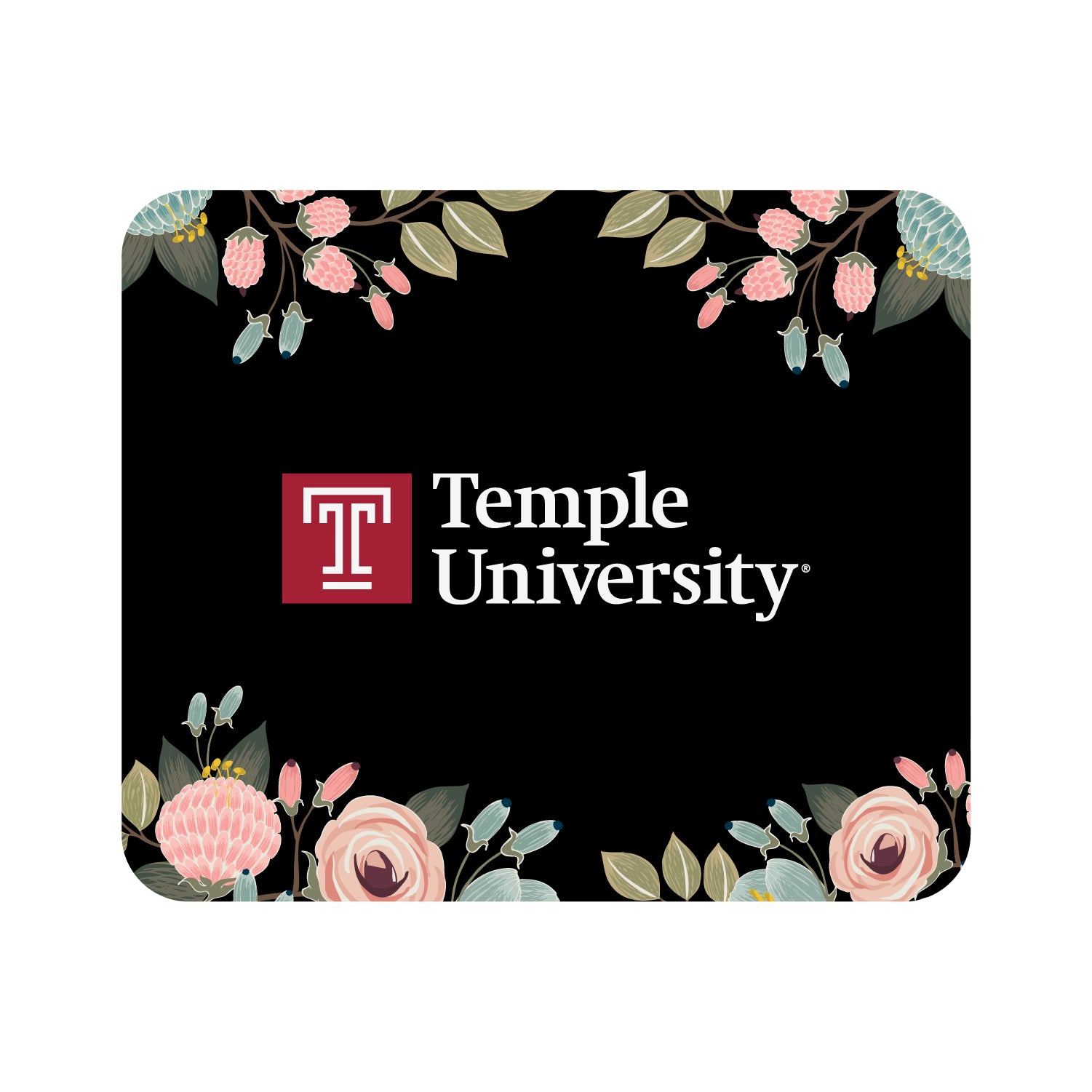 Mouse Pad, Fabric, Temple University