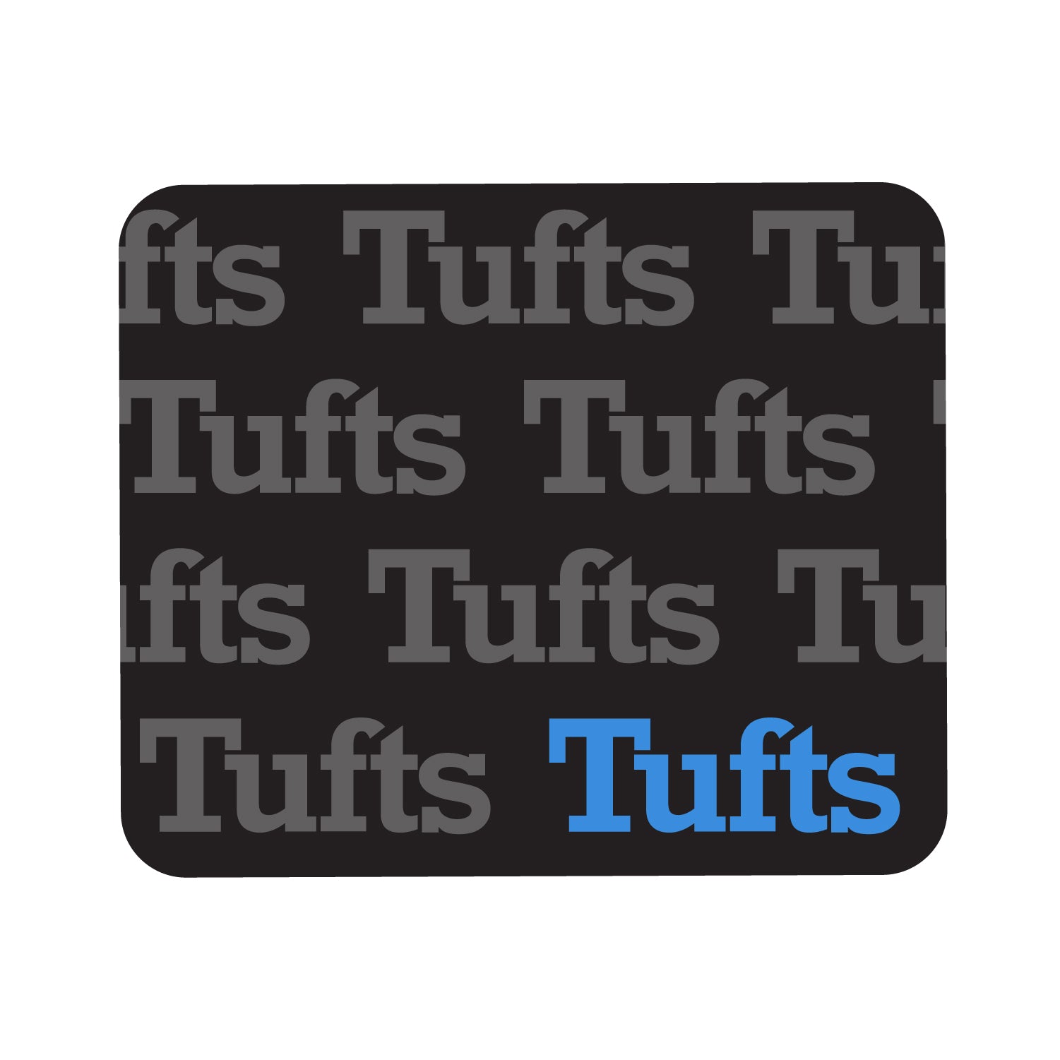 Mouse Pad, Fabric, Tufts University