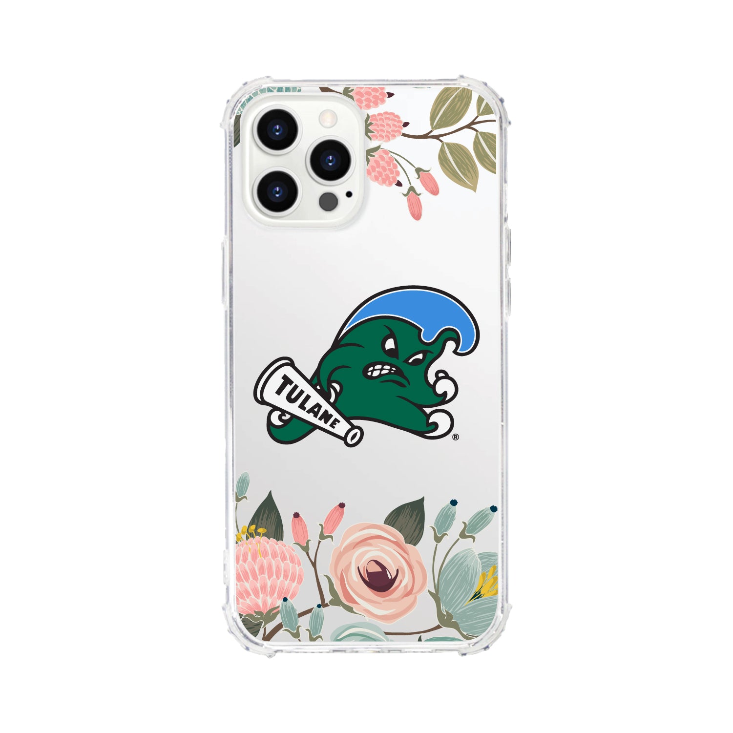 Phone Case, Tough Edge, Tulane University