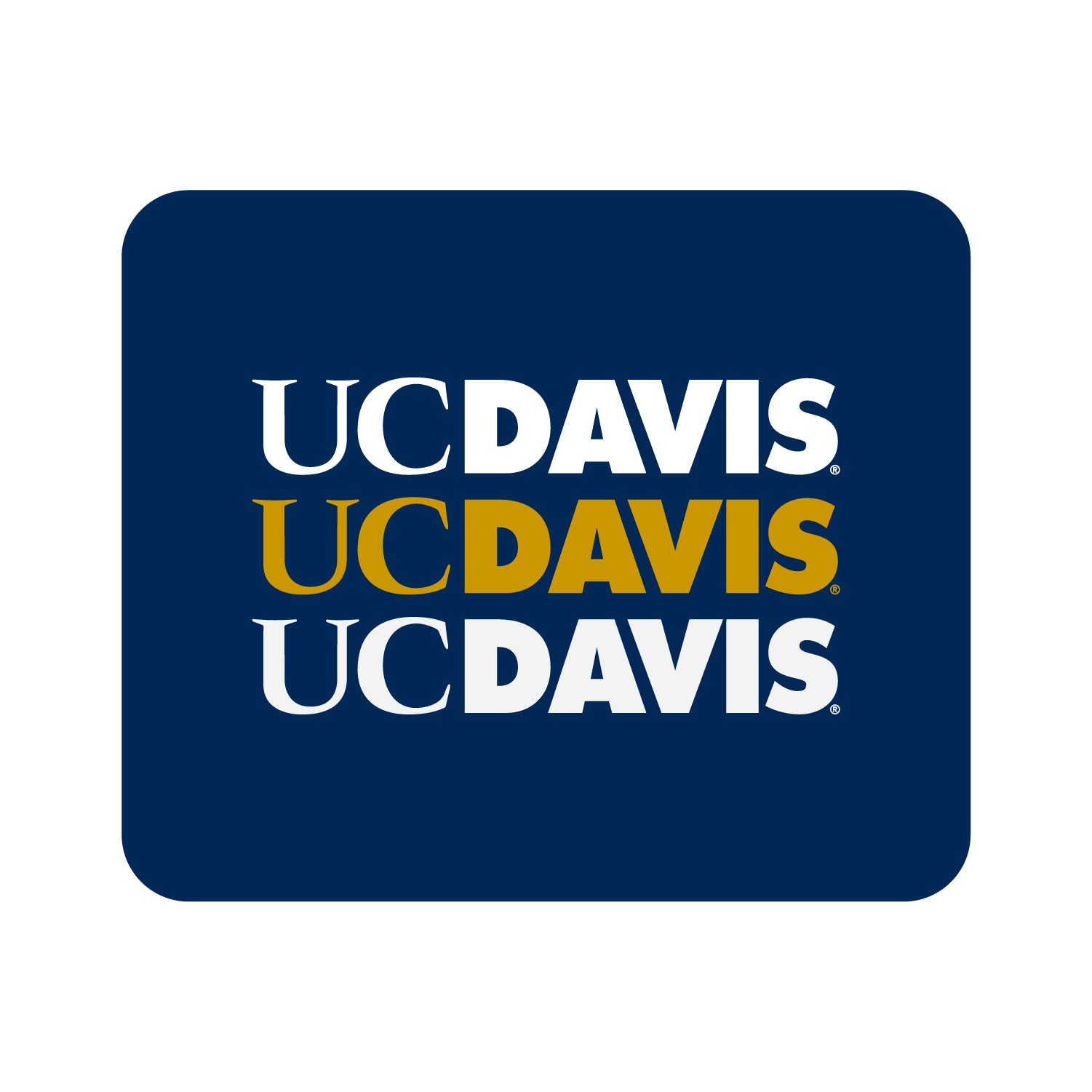 Mouse Pad, Fabric, University of California - Davis