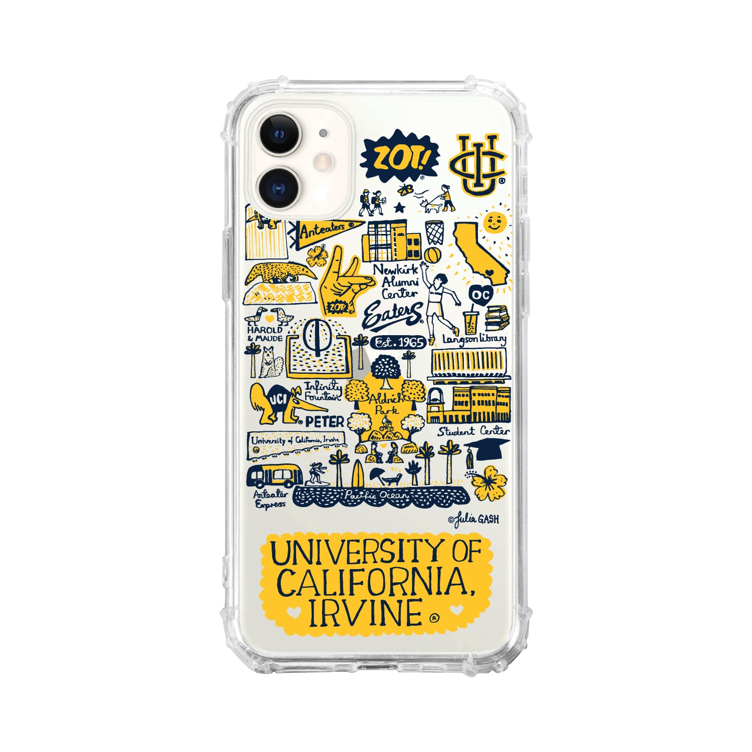 Phone Case, Tough Edge, University of California-Irvine