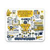 Mouse Pad, Fabric, University of California-Irvine