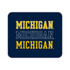 Mouse Pad, Fabric, University of Michigan