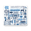 Mouse Pad, Fabric, University of North Carolina