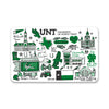 Mouse Pad, Fabric, University of North Texas