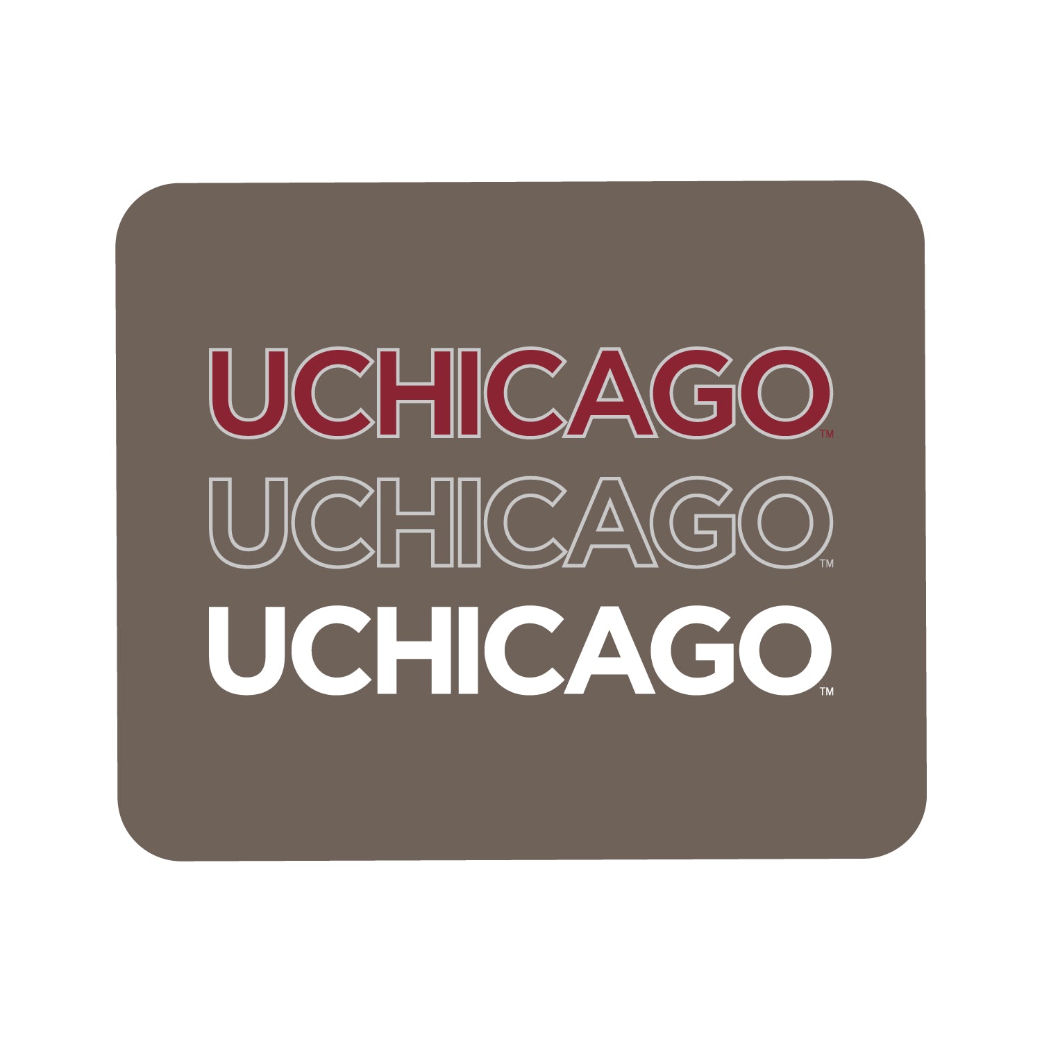 University of Chicago Fabric Mouse Pad | OTM Essentials