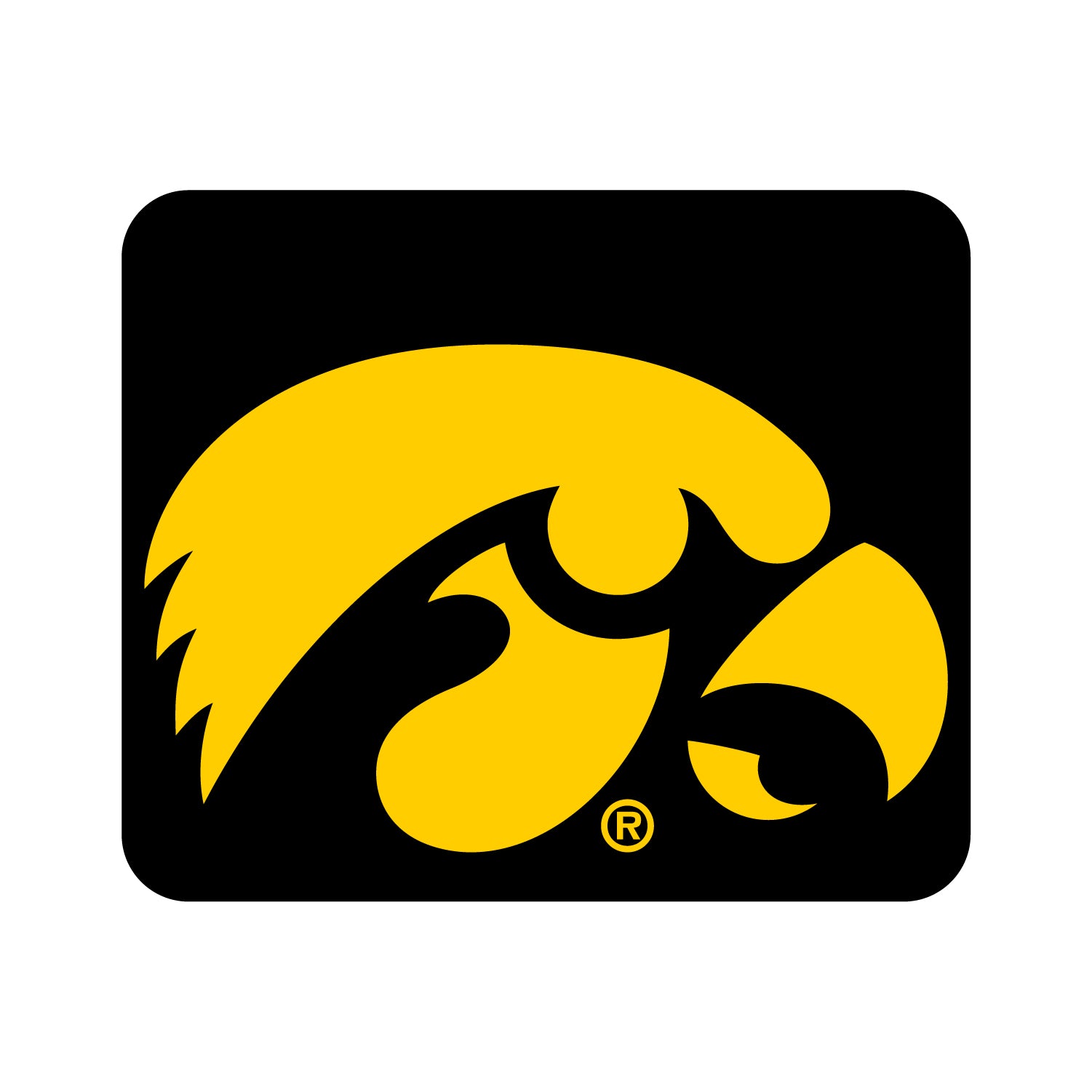 Mouse Pad, Fabric, The University of Iowa