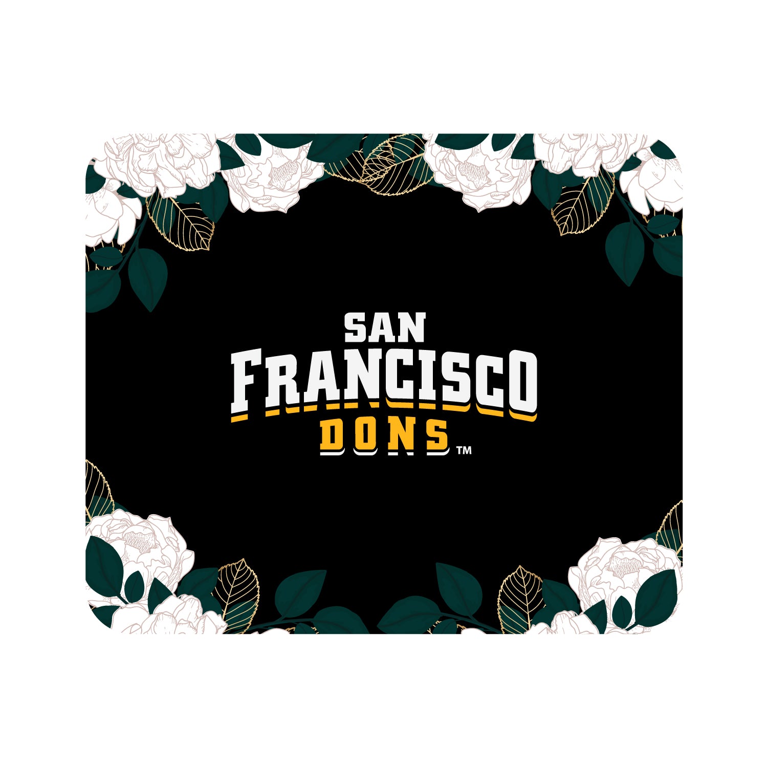 Mouse Pad, Fabric, University of San Francisco