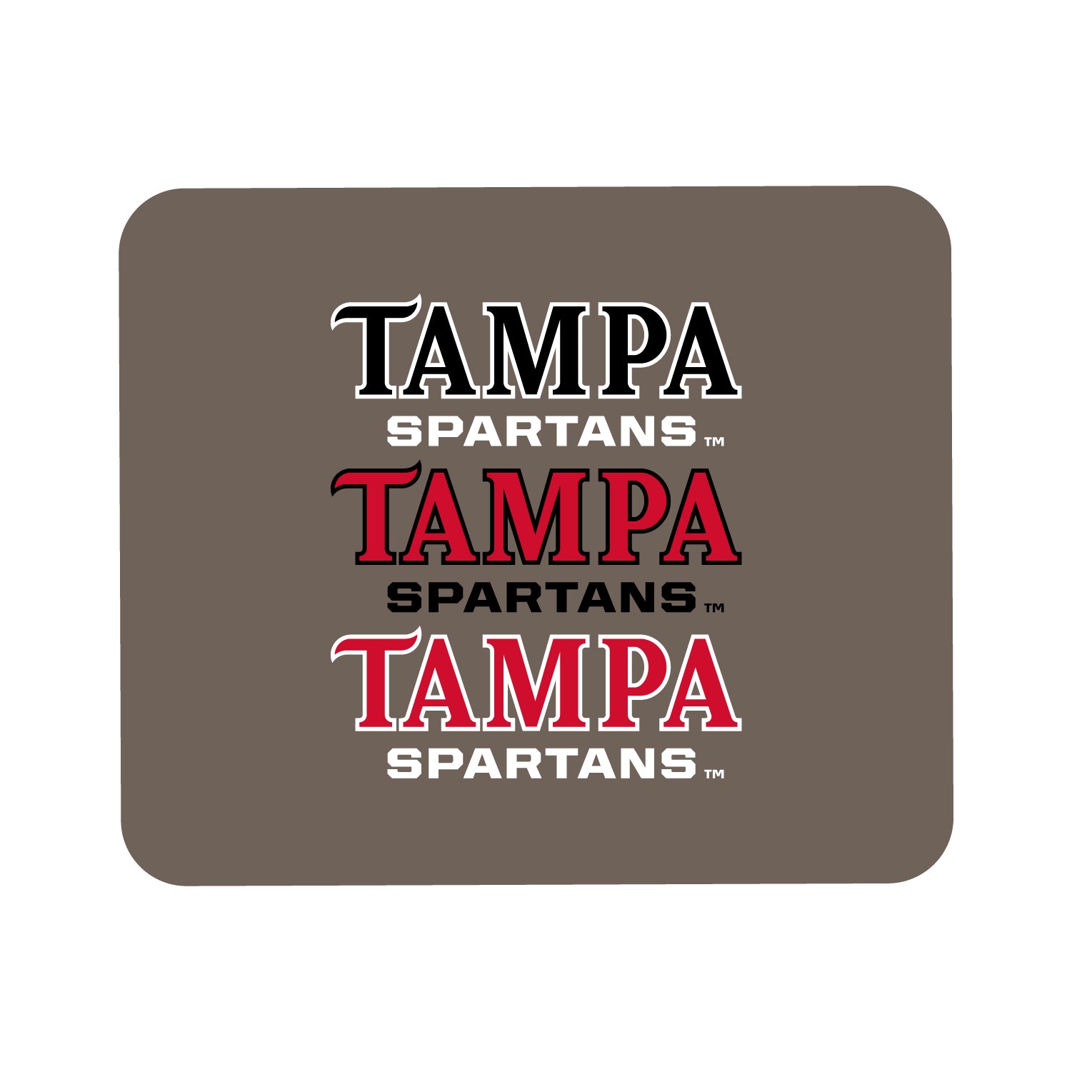 Mouse Pad, Fabric, University of Tampa