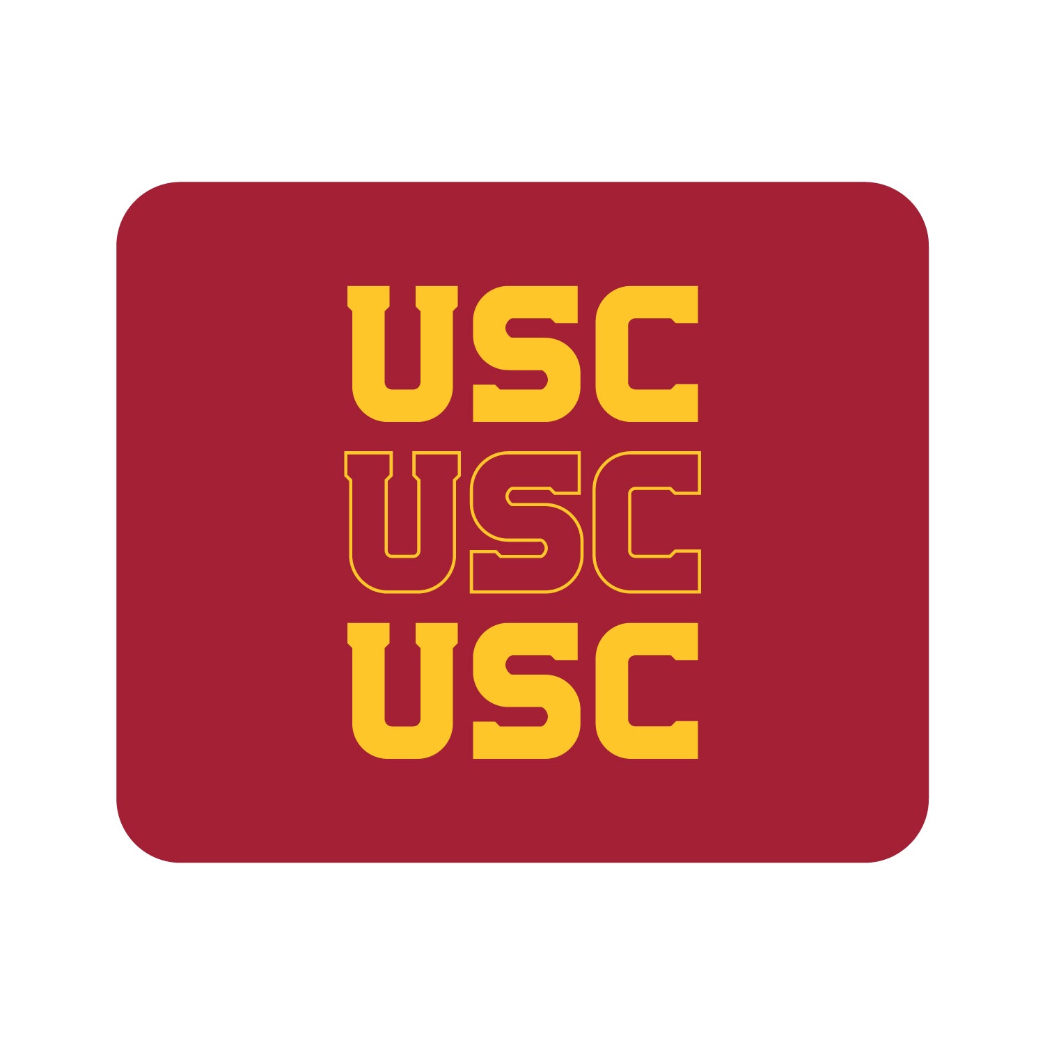 Mouse Pad, Fabric, University of Southern California