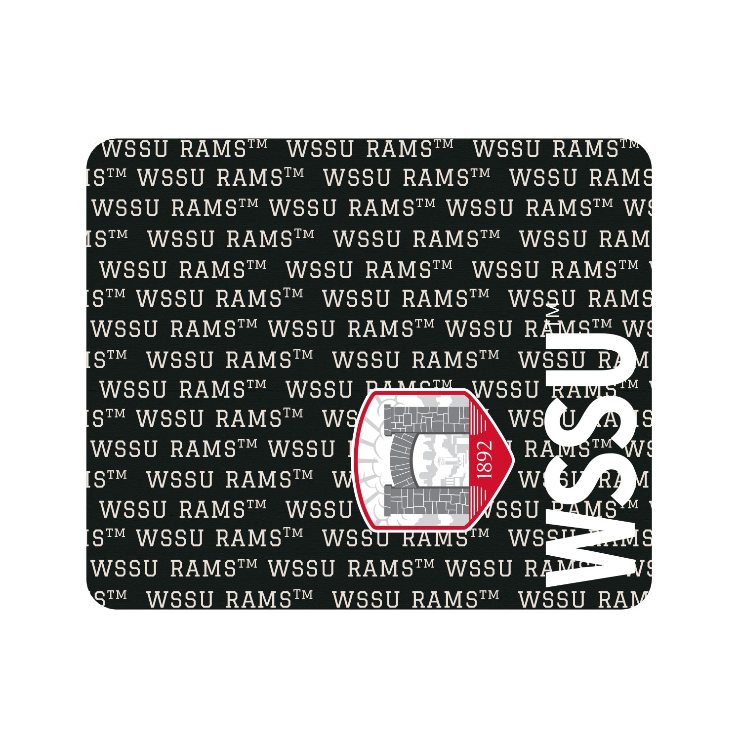 Mouse Pad, Fabric, Winston-Salem State University