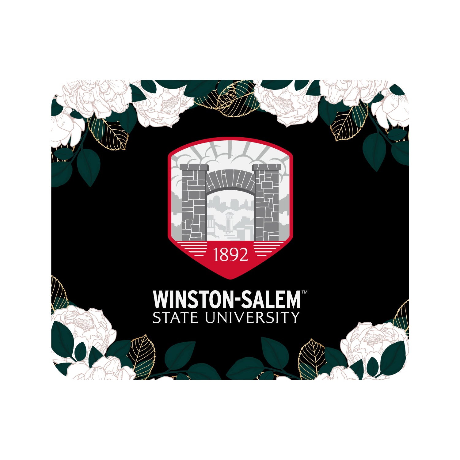 Mouse Pad, Fabric, Winston-Salem State University