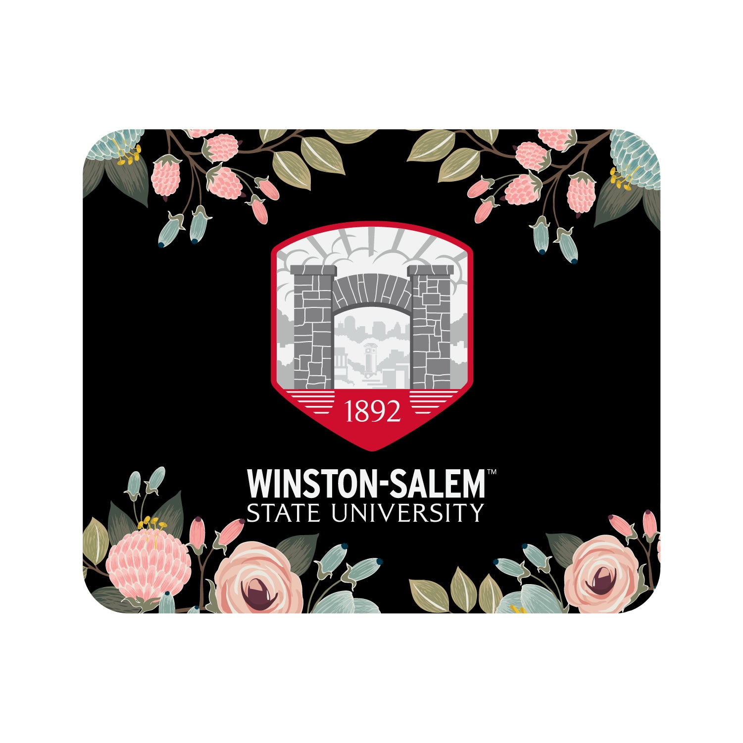 Mouse Pad, Fabric, Winston-Salem State University