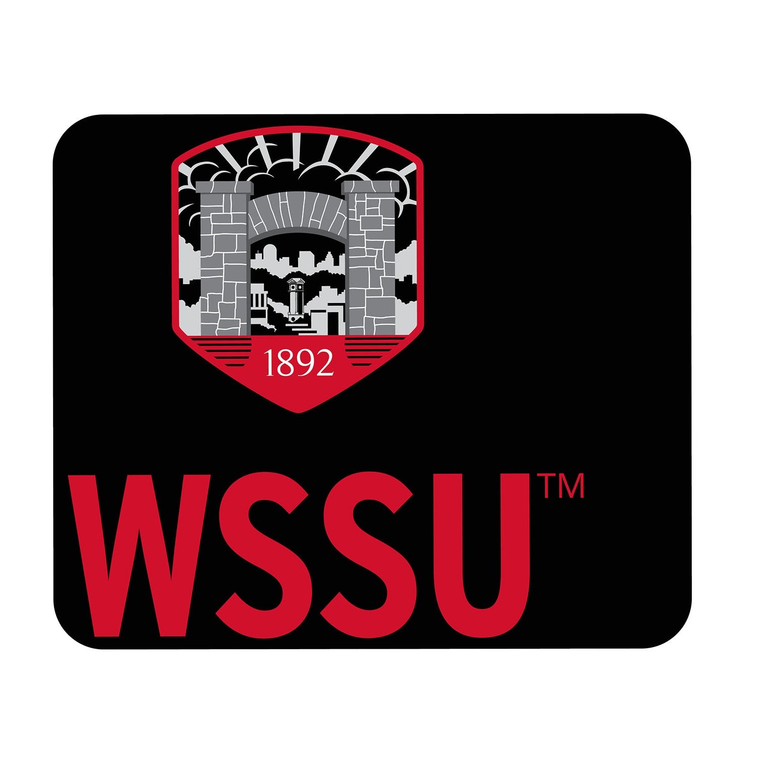 Mouse Pad, Fabric, Winston-Salem State University