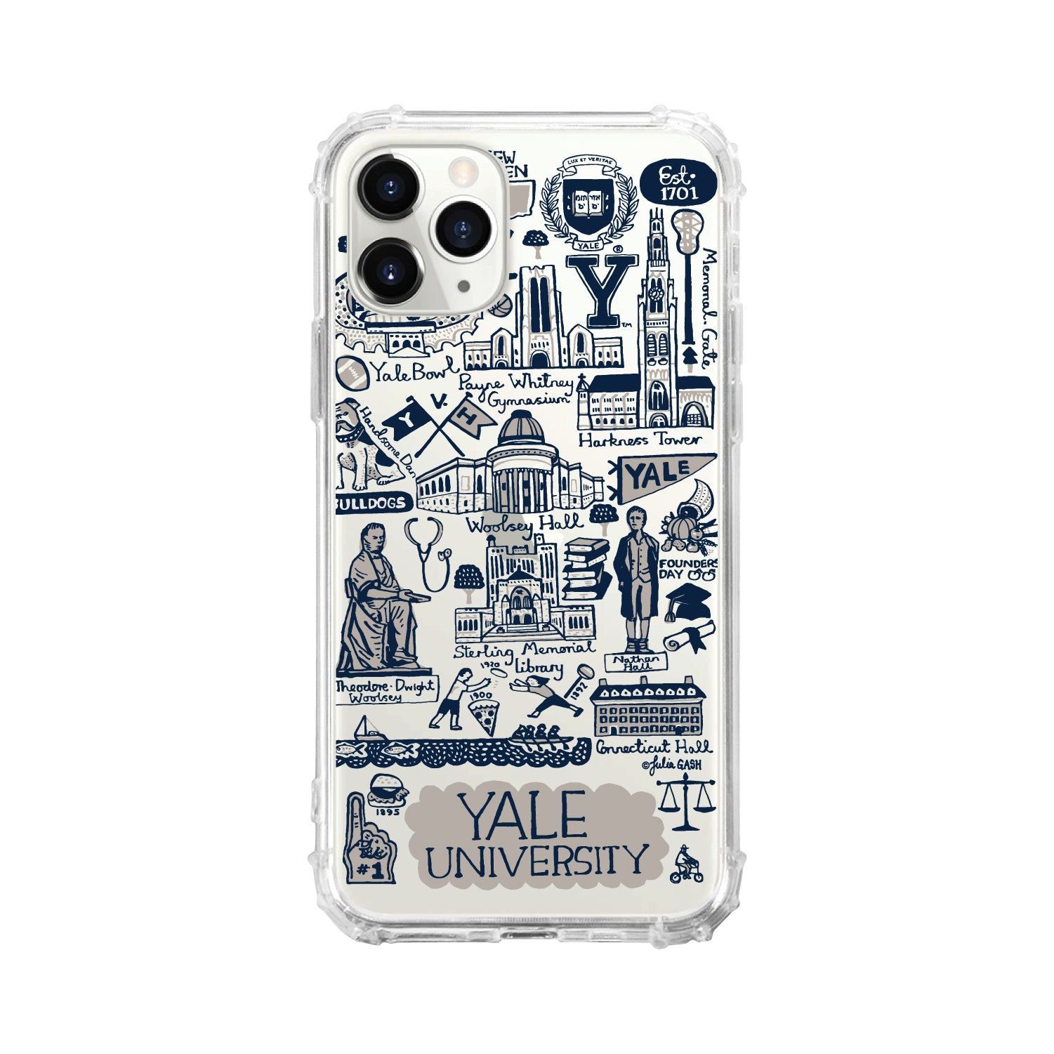 Phone Case, Tough Edge, Yale University