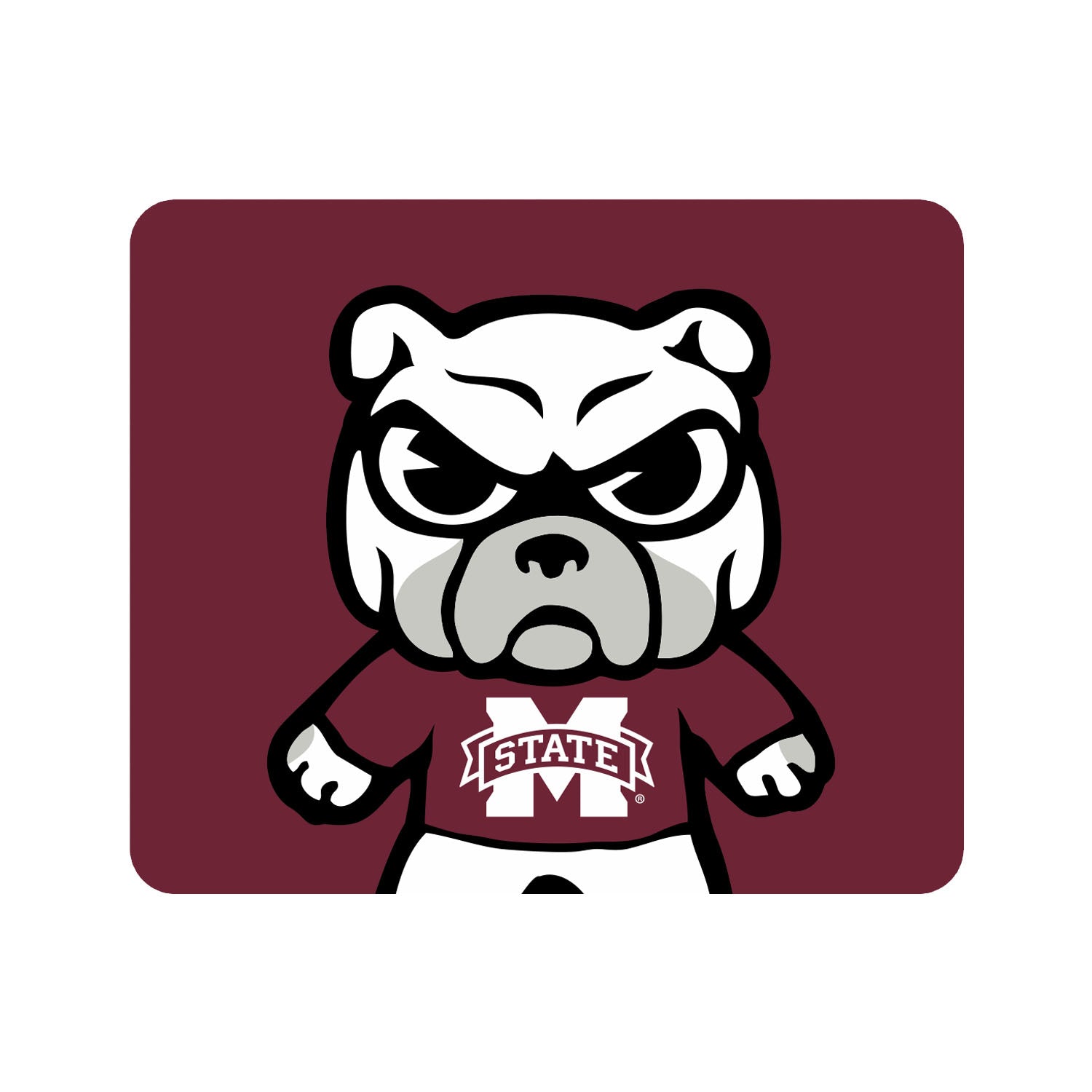 Mouse Pad, Fabric, Mississippi State University