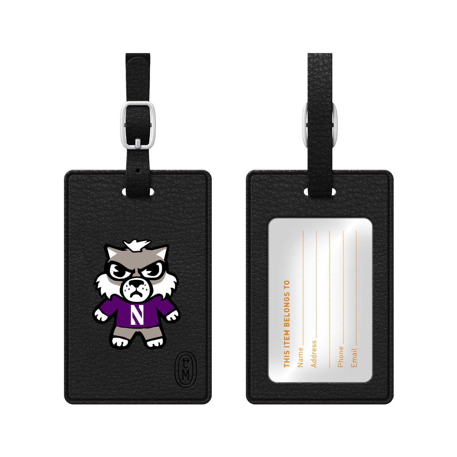 Luggage Tag, Northwestern University