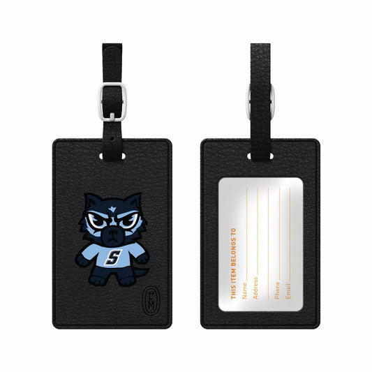 Luggage Tag, Faux Leather, Sonoma State University