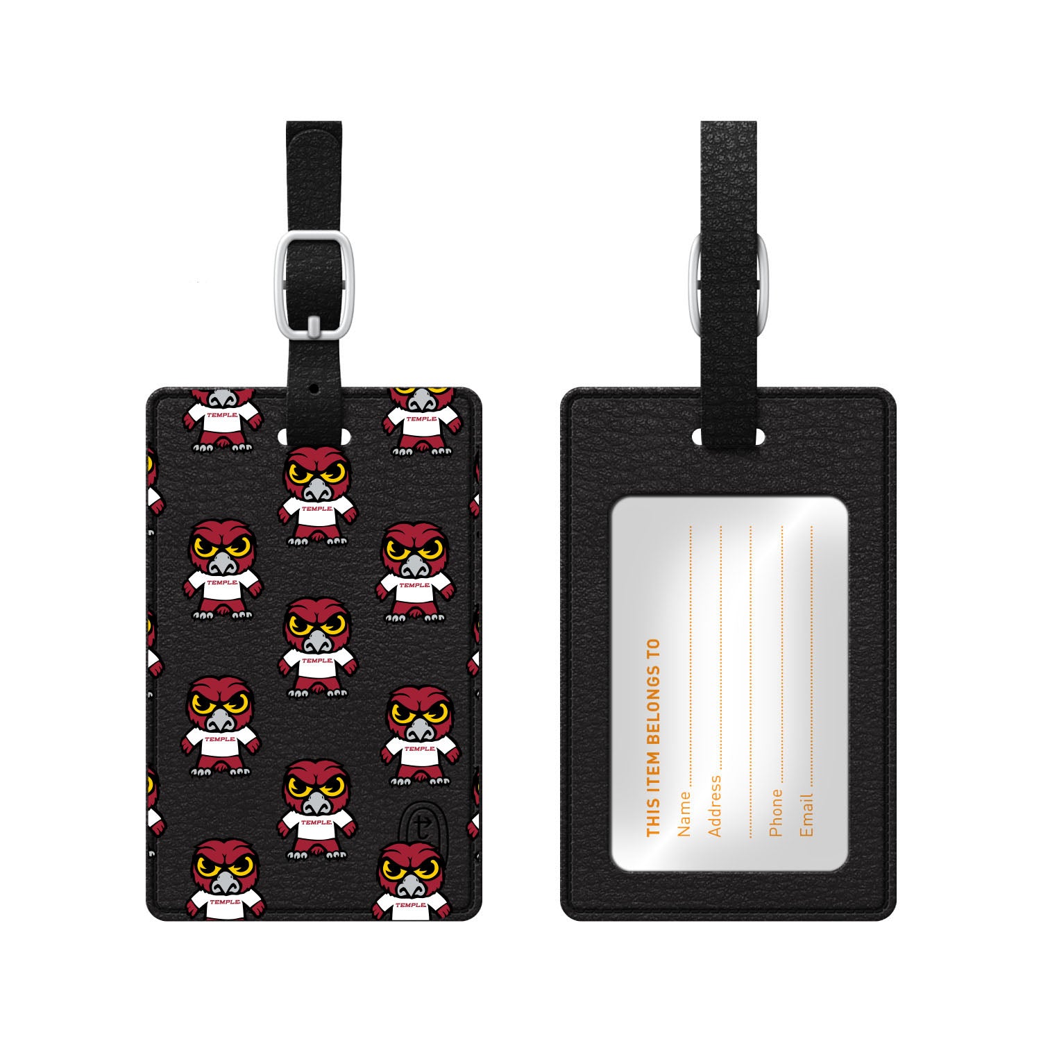 Temple University Luggage Tag | OTM Essentials