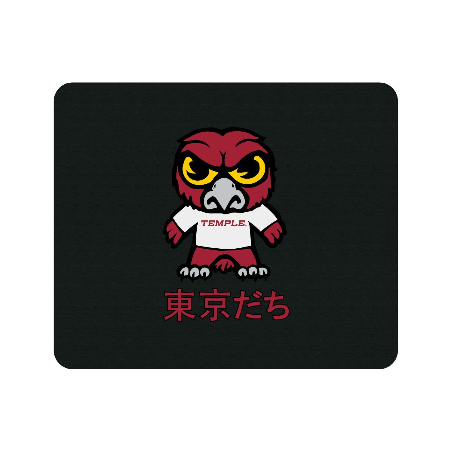 Mouse Pad, Fabric, Temple University