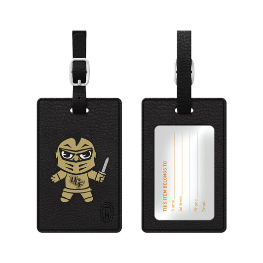 Luggage Tag, Faux Leather, University of Central Florida