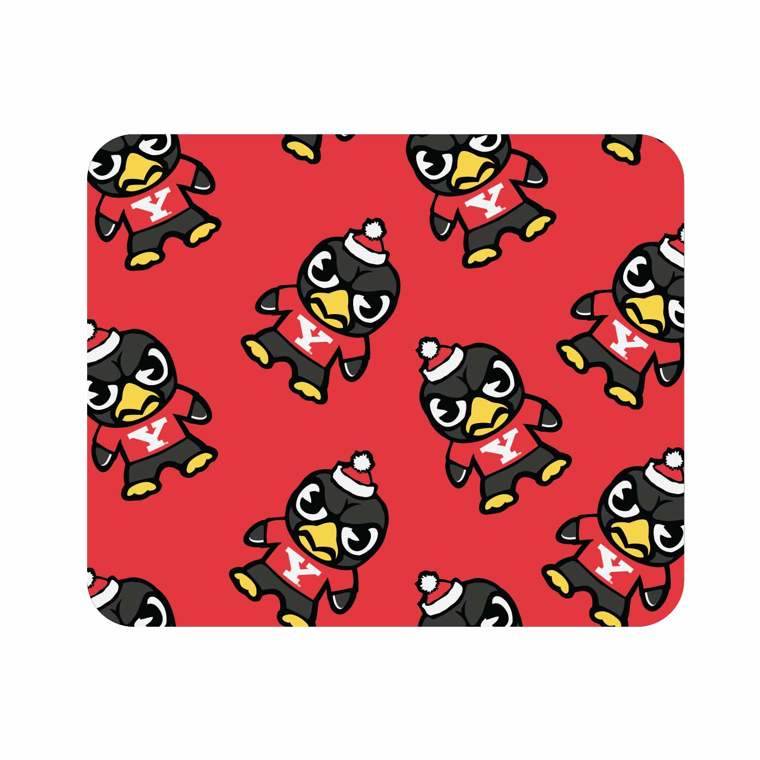 Mouse Pad, Fabric, Youngstown State University