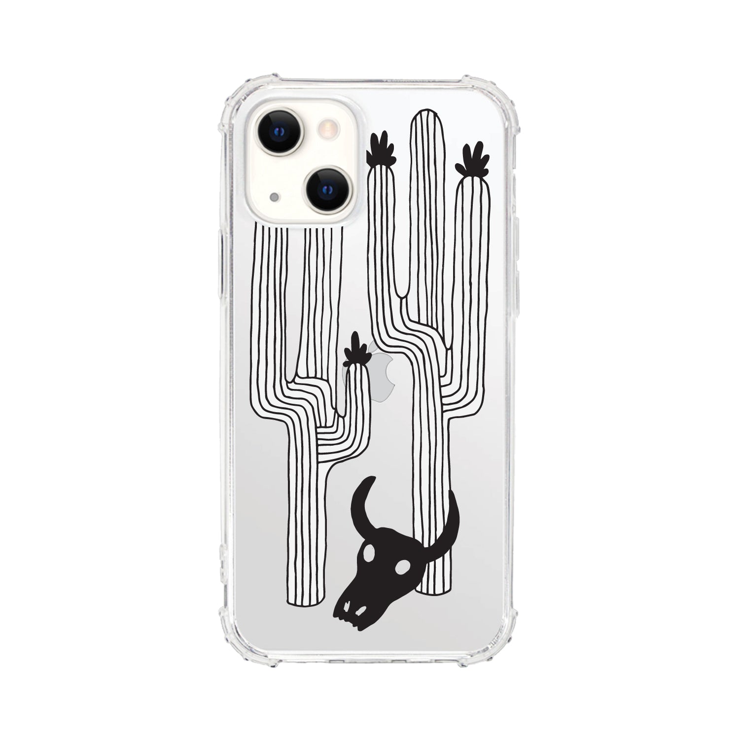 Phone Case, Saguaro & Skull