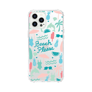 Phone Case, Tough Edge, Beach Please