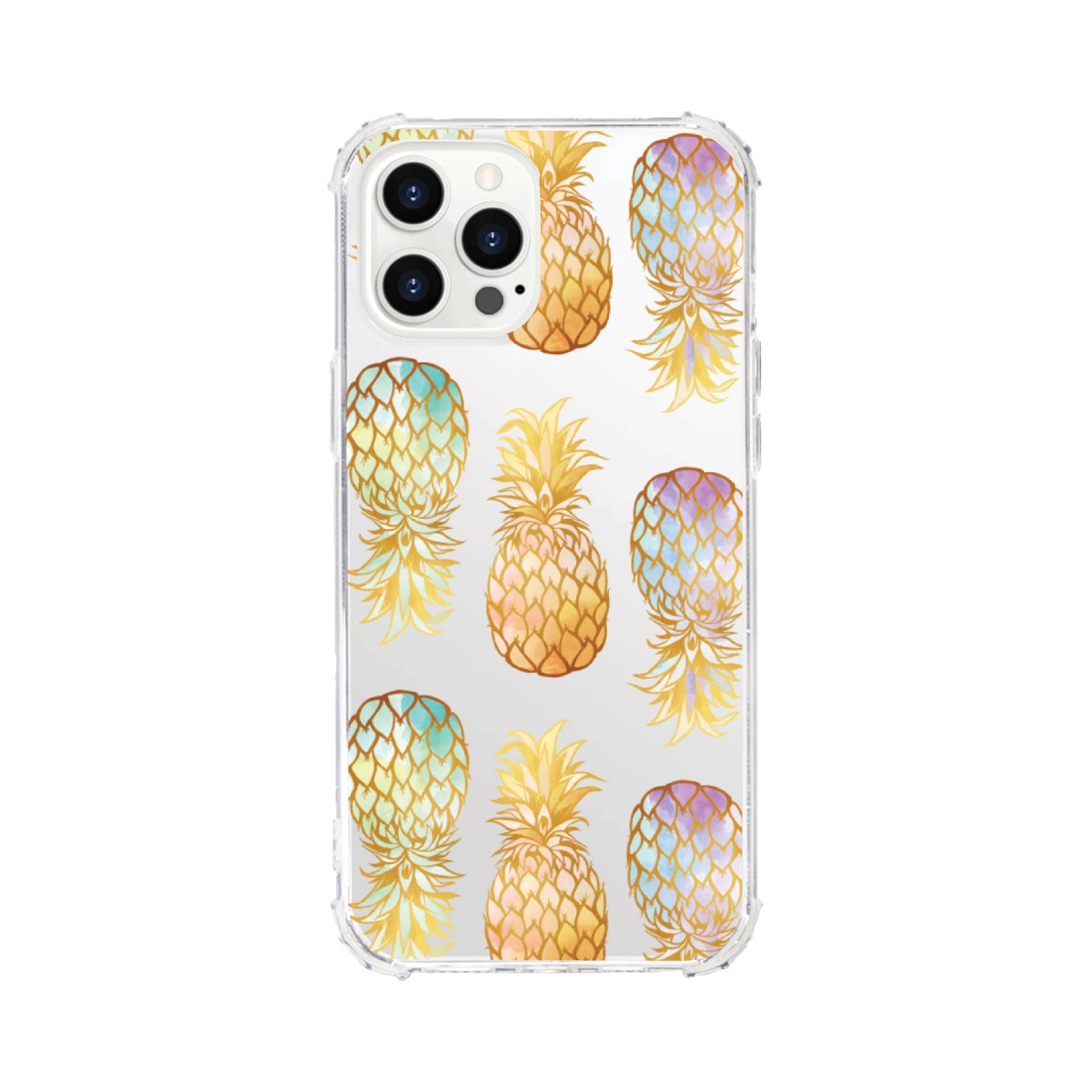 iPhone Tough Edge Case, Golden Pineapple