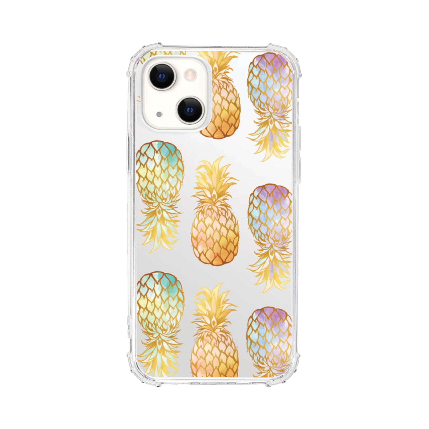 iPhone Tough Edge Case, Golden Pineapple