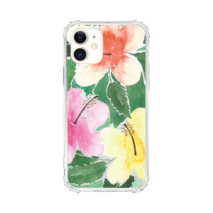 Phone Case, Tough Edge, Hibiscus
